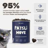 Patsli Move Gelenk-Snack für Katzen, bei Arthrose & Bewegungsfreiheit