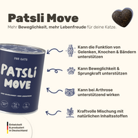 Patsli Move Gelenk-Snack für Katzen, bei Arthrose & Bewegungsfreiheit