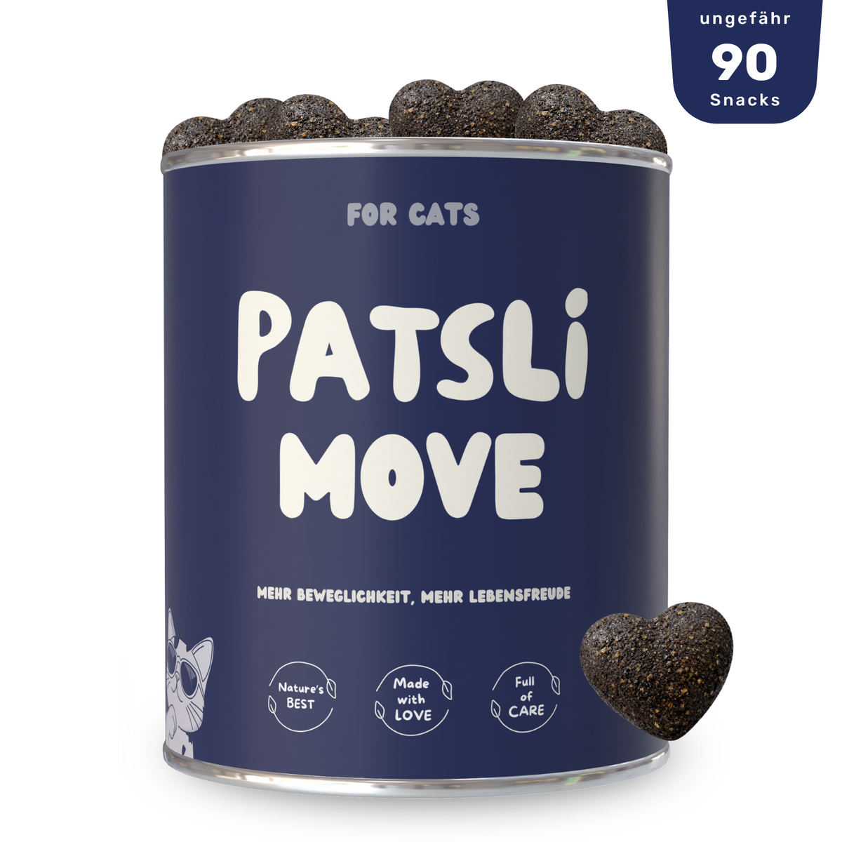 Patsli Move Gelenk-Snack für Katzen, bei Arthrose & Bewegungsfreiheit